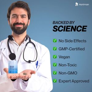 Cápsulas de Ácido Alfa-Lipoico para Adultos, Potente Antioxidante para la Salud Nerviosa, Apoyo Metabólico, Protección contra el Estrés Oxidativo - Product Image 6