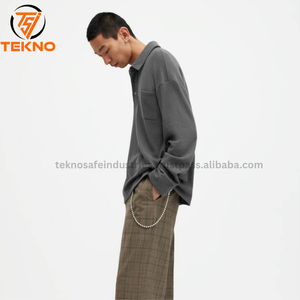 เสื้อโปโลผู้ชายแขนสั้นลำลองใหม่ฤดูร้อนธุรกิจแฟชั่นเสื้อโปโลแขนสั้นผ้าฝ้าย - Product Image 5