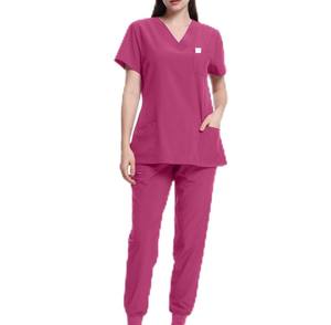 ชุดสครับทางการแพทย์แบบยูนิเซ็กซ์ แฟชั่นใหม่ ผ้าทนทาน ระบายอากาศได้ดี สวมใส่สบาย ยืดหยุ่น ปรับแต่งสีและโลโก้ได้ คุณภาพสูง ขายดี - Product Image 1