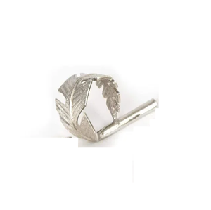 Servilletero de Metal de buena calidad con diseño personalizado, anillo de tejido al por mayor, servilletero de Metal nuevo de lujo con estilo clásico - Product Image 4