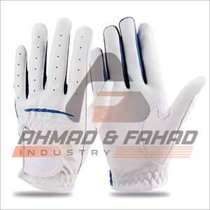 Gants de golf à impact élevé de qualité supérieure en cuir véritable respirant conception personnalisée services OEM marque privée bon prix - Product Image 1