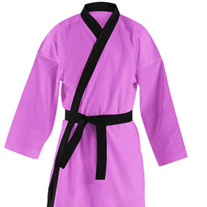 Conjuntos de Uniformes de Karate Tradicionales - Personalizables, de Poliéster/Algodón, Cómodos, Duraderos, Transpirables, Ligeros, que Ofrecen un Ajuste Flexible para - Product Image 3