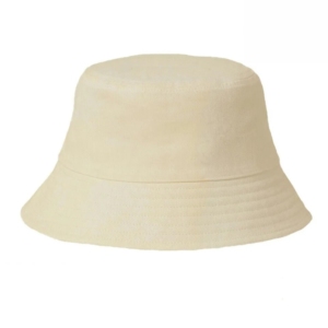 2024 sombrero de cubo al por mayor algodón sol logotipo personalizado bordado Color sólido pescador sombreros diseño en blanco mujeres sombrero de cubo - Product Image 3