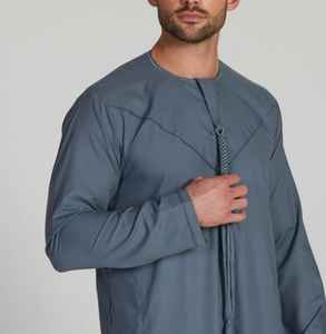 Servicio de OEM y ODM Hombres Thobe elegante y elegante al mejor precio En todos los tamaños y colores personalizables 2025 - Product Image 3