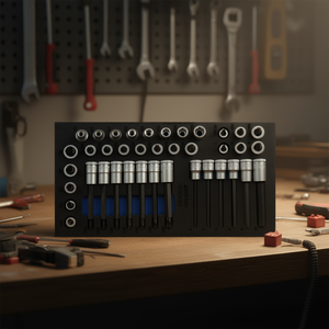 Gedore 3/8'' <b>Screwdriver</b> <b>Bit</b> Socket <b>Set</b> Check-Tool Module Product - Product Image 3