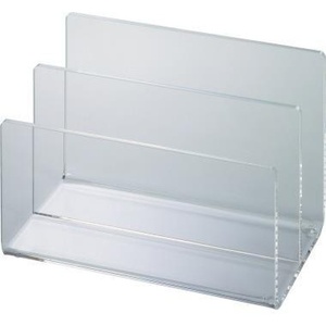 MAUL ที่ใส่การ์ดและกระดาษโน้ตอะคริลิคใส 2 ช่อง 15.1 X 10 X 9.8 ซม. (กว้าง X สูง X ลึก) - Product Image 1