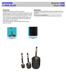 Petrosystem Neuf – Bouchon de tuyau en C de 8 à 10 pouces, conception augmentant la friction, nettoyage facile, pièce d'équipement industriel pétrolier et gazier - Product Image 2