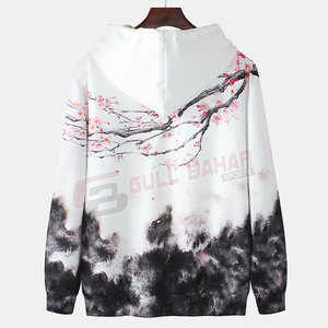 Sudadera con Capucha Sublimada para Hombre, Estilo Invernal, Colores Personalizables, Corte Regular, Tela de Felpa y Diseño con Impresión Completa - Product Image 2