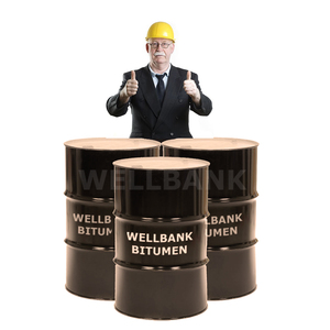 Betún de marca WELLBANK de larga duración de alta calidad 60/70 para construcción de carreteras Grados de material de asfalto Premium 40/50 60/70 - Product Image 1