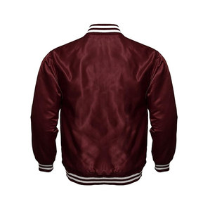 2026 New Fashion <b>Men</b> Varsity <b>Baseball</b> Satin <b>Jacket</b> Custom Embroidery College Wholesale CollegeBaseballjacket <b>for</b> <b>men</b> - Product Image 4