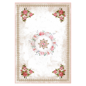 Tapis RUGS DEPOT LXDP-1021 en gros, multicolore, neutre, contemporain, abstrait, imprimé numériquement, lavable en machine, en chenille, antidérapant - Product Image 1