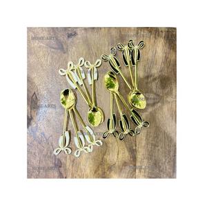 Ensemble de couverts de couleur or au design unique avec un ensemble de couverts en acier inoxydable de la plus grande qualité à un prix abordable - Product Image 5