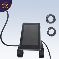 Prise de connexion étanche pour tableau de bord de vélo électrique avec écran LCD intelligent de 24V avec lecteur direct USB en plastique