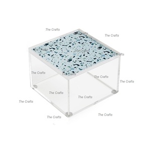 Square Shape Acrylic Sweets Box With Premium Quality Decorative <b>Chocolates</b> Serving Box At Acceptable Price - Product Image 5