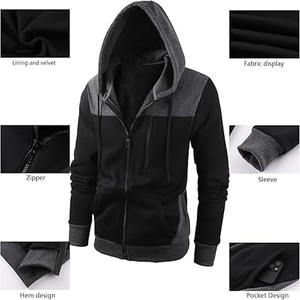 Sweat à capuche pour hommes à prix raisonnable Top produit Hommes Hoodies Fabrication Hommes Streetwear à capuche à vendre téléchargé par Dress Sports - Product Image 3