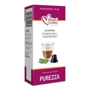 10 Cápsulas de Café Italiano Infuso Tisana Purezza compatibles con Nespresso* - Product Image 1