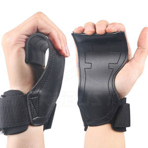 Guantes de Piel de Vacuno de Alta Calidad para Levantamiento de Pesas con Protección para la Palma, Duraderos y Cómodos para Entrenamiento Físico en el Gimnasio - Product Image 3