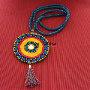 Collar bordado elegante Tradebyd joyería hecha a mano collar bohemio único para uso diario - Product Image 1