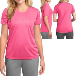 Camiseta Deportiva de Compresión de Manga Corta para Mujer, Ajustada, para Correr, Gimnasio y Fitness, Disponible en Todos los Colores - Product Image 4