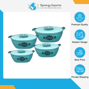 Énorme vente qualité exceptionnelle usage domestique en acier inoxydable matériau intérieur fait casseroles 4 pièces ensemble avec couvercle de casserole d'Inde - Product Image 2