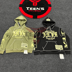 Sudaderas con Capucha para Hombre, Invierno 2025, 100% Algodón, Transpirables, de Secado Rápido, Ecológicas, de Alta Calidad, Mangas Largas, Personalizadas, OEM - Product Image 4