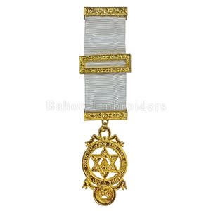 BIJOU PROVINCIAL DE L'ARCHE ROYALE MASONIQUE-BIJOU DE L'ARCHE ROYALE MASONIQUE REGALIA MAÇONNIQUE-BIJOU DE POITRINE - Product Image 3