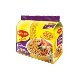 Combo de Curry y Pollo, Fideos Instantáneos Maggi de Harina de Trigo Refinada, Listos en 2 Minutos, Marca Popular en Malasia, Nestlé, Comida de Venta Rápida - Product Image 3