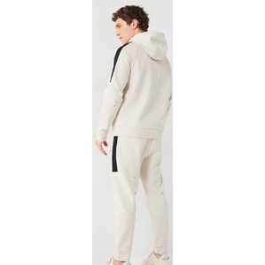 Wholesale Custom Logo Jogging Suits Men 70% Cotton 30% Polyester Breathable Lightweight Training Tracksuit Hooded Printed Solid - Product Image 2