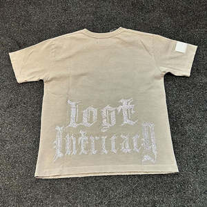 T-shirt d'impression de conception personnalisée à faible quantité minimale de commande lourd avec 200-300 Gsm T-shirt unisexe 100% coton pour hommes coupe ample imprimé - Product Image 4