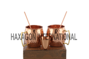 Tasse à bière en cuivre Design martelé, tasse en cuivre pour boire du vin, du café et de l'eau - Product Image 4