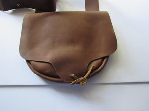 Sac en cuir de fauconnerie personnalisé de haute qualité, accessoires de chasse en plein air, entraînement des faucons, piège à animaux, lance-pierre, taille personnalisable - Product Image 4