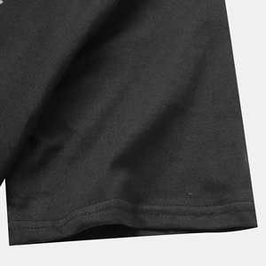 Séchage rapide hommes col rond T-Shirt décontracté athlétique Fitness T-Shirt entraînement Compression blanc Gym Sport course t-shirts - Product Image 5