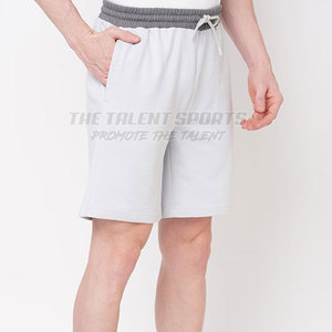 Shorts de sport décontractés pour hommes, haute qualité, best-seller, 100% coton non tissé, taille élastique, séchage rapide, respirant - Product Image 3