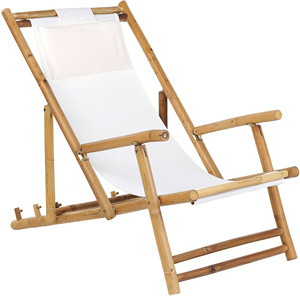 Chaise de jardin pliante en bambou, légère, portable, siège d'extérieur, traitée anti-UV, mobilier éco-responsable, tailles personnalisées disponibles - Product Image 5