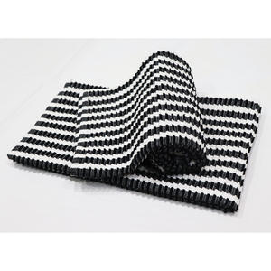 Serviette de cuisine en coton 100% côtelé, de haute qualité, fabriquée avec une belle technique de teinture en fil. - Product Image 3