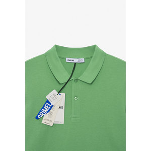 GRIMELANGE FLEXORE เสื้อโปโลผู้ชายผ้าฝ้าย 100% แขนสั้นทรงปกติ - Product Image 2