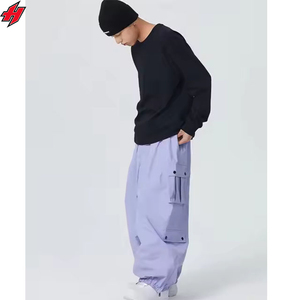 Pantalones de Nieve de Invierno, Ropa Deportiva, Pantalones con Logotipo Personalizado, Pantalones de Esquí Holgados, Gruesos y Cálidos para Exteriores - Product Image 3