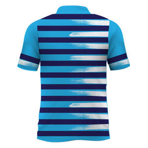 Camiseta Deportiva de Manga Corta para Hombre, Diseño Personalizado de Alta Calidad, Impresión Digital, Antiarrugas, Bordada, con Bolsillo Tejido - Product Image 6