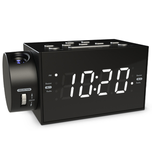 CR-281P 1.2 "จอแสดงผล LED AM/FM นาฬิกาปลุกวิทยุมีการฉายพลิก180องศา - Product Image 4