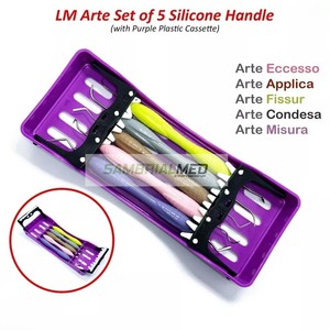 ชุดเครื่องมืออุดฟันคอมโพสิตแบบด้านหน้าและด้านหลัง 5 ชิ้น รุ่น LM แบบใช้มือ ได้รับการรับรองมาตรฐาน CE พร้อมกล่องใส่เครื่องมือ - Product Image 6