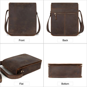 Riñonera de cuero fino con logotipo personalizado y estilo personalizado con logotipo, riñonera de piel auténtica de vaca - Product Image 5