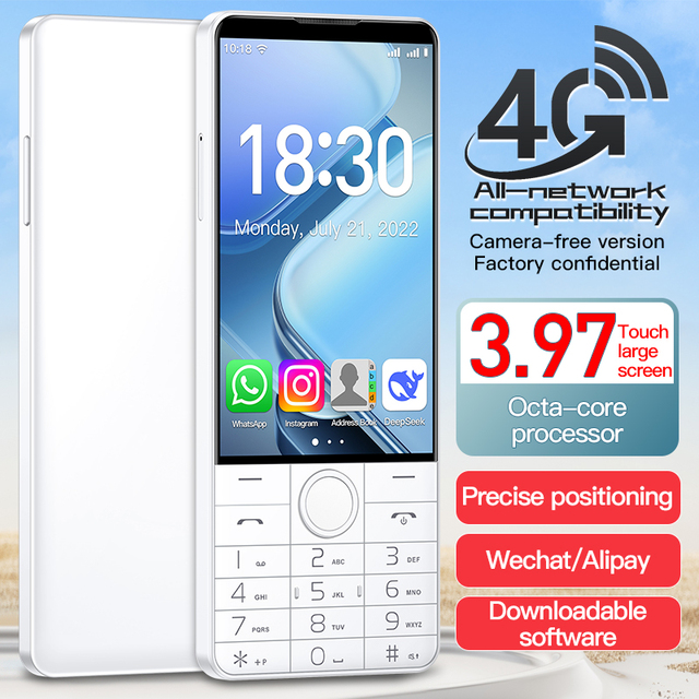 3.97 Inch Touch Screen Keypad Phone With App Control And Remote Positioning For Workshop Use