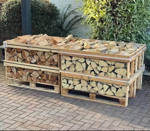 Bûches de bois de chauffage séchées au four pour l'exportation - Product Image 3
