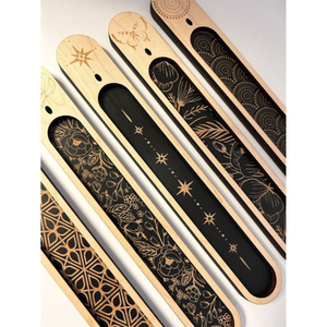 Handcrafted Artistic Wooden <b>Incense</b> <b>Burner</b> with Intricate Tribal Carving for Home, Temple - Product Image 4