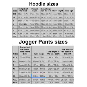 Ensemble sweat à capuche personnalisable avec options de broderie Sweat-shirt et pantalon surdimensionnés pour un usage quotidien décontracté et extérieur - Product Image 6