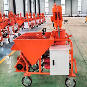 Nasszement-Wurfstrahl-Sprüh mörtel maschine Zementspray-Färbe maschine - Product Image 2