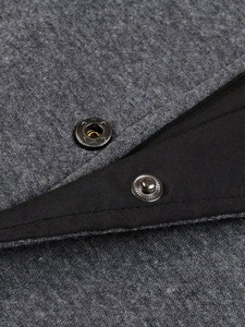 แจ็คเก็ตบอมเบอร์กันน้ำคุณภาพสูงสำหรับฤดูหนาว ผู้ชาย สไตล์เทรนดี้ สตรีทแวร์ เสื้อคลุมกันหนาว รับผลิตตามสั่ง (OEM) ขายส่ง สีสันตามสั่ง แบบวาร์ซิตี้ ขนแกะ - Product Image 4