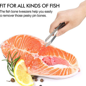 Pinces de cuisine en acier inoxydable de précision, fonctionnement manuel, conception durable pour un placement précis des aliments - Accessoires de cuisine - Product Image 6