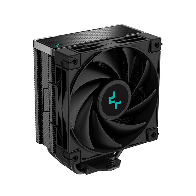 DEEPCOOL Ice Cube AK400 CPU Cooler 4 Heatpipes Fluid Dynamic Bearing 220W Cooling Nickel Plated Computer Case 50000 Hrs Life