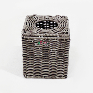 Caja de pañuelos hecha a mano ecológica de Artex Dong Thap Factory, algas marinas y jacinto de agua, manualidades decorativas para el hogar de Vietnam - Product Image 6